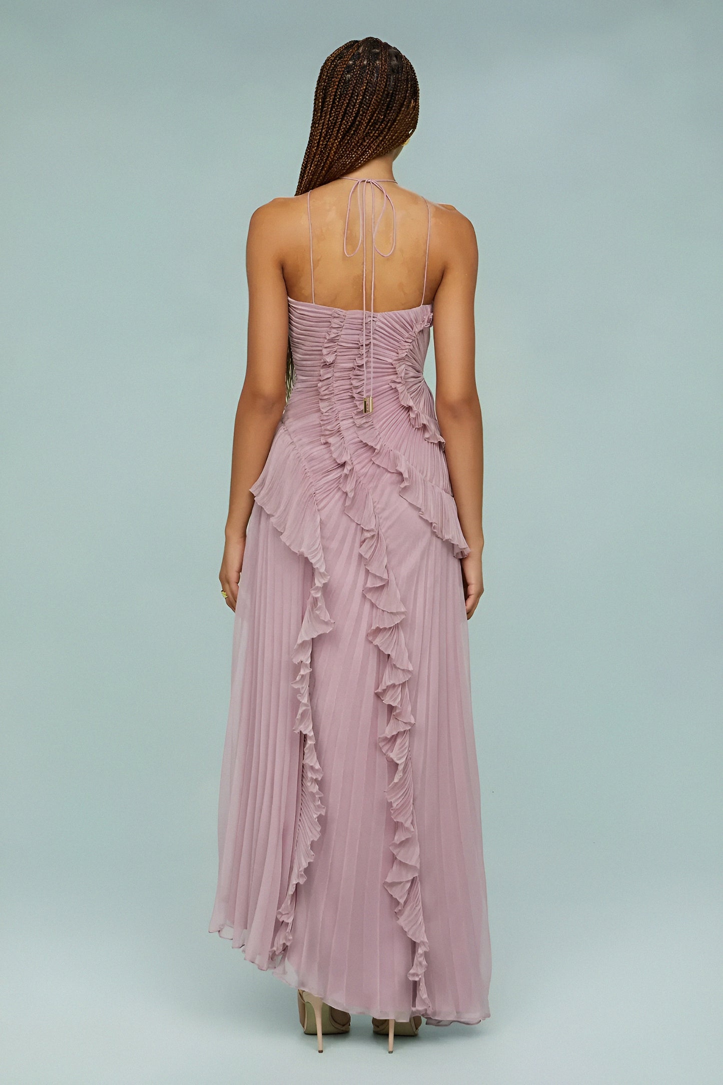 Trendy women's dress in soft, breathable chiffon